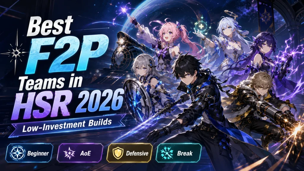 Best F2P Teams in Honkai Star Rail