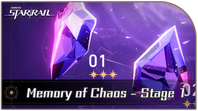 Honkai Star Rail Memory of Chaos Stage 1 cover