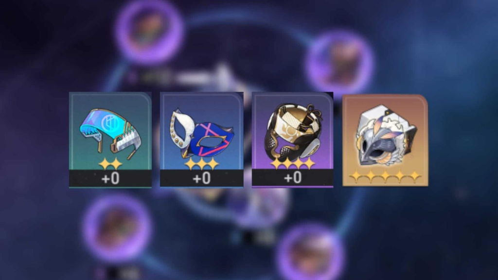 Honkai Star Rail relic rarity comparison
