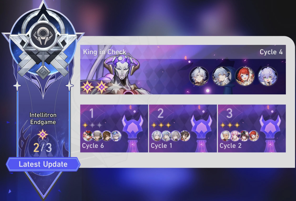 Honkai Star Rail King in Check endgame progress