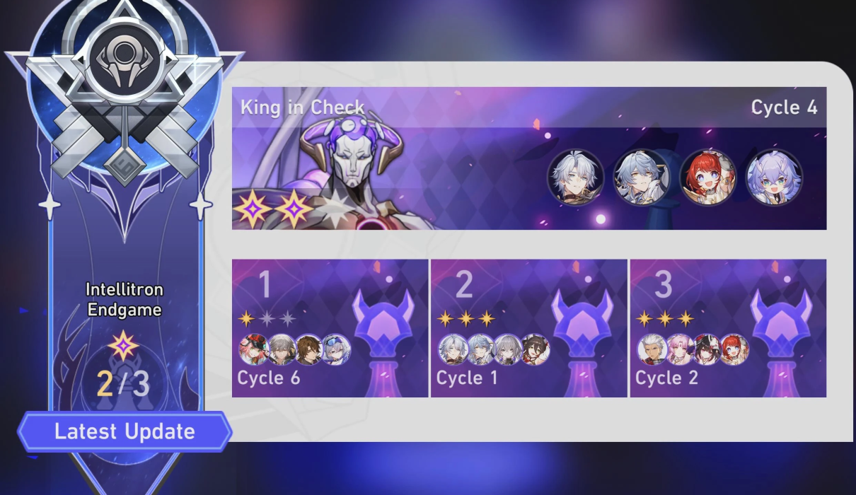 Honkai Star Rail King in Check endgame progress