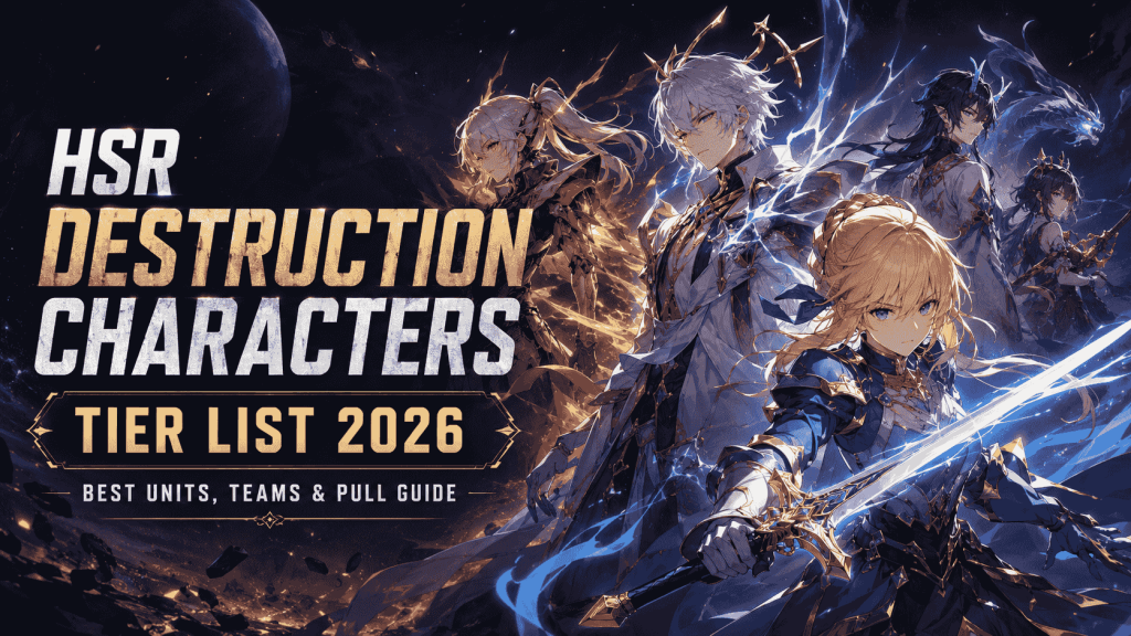 HSR Destruction Characters Tier List