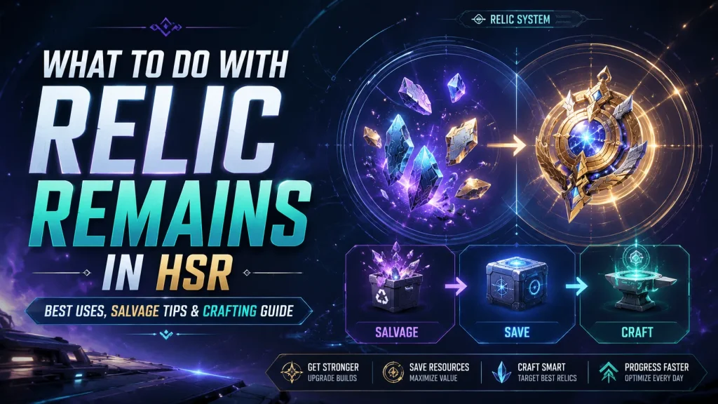 What to Do with Relic Remains