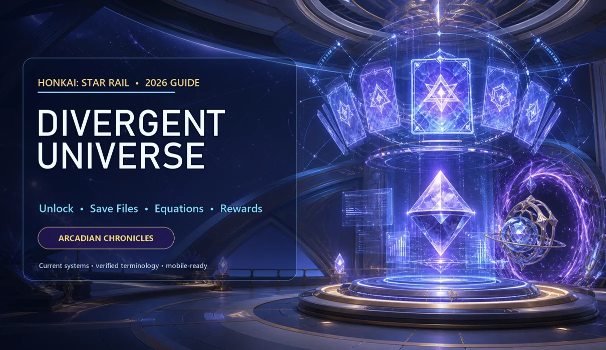 HSR Divergent Universe Guide 2026: Unlock, Save Files & Rewards