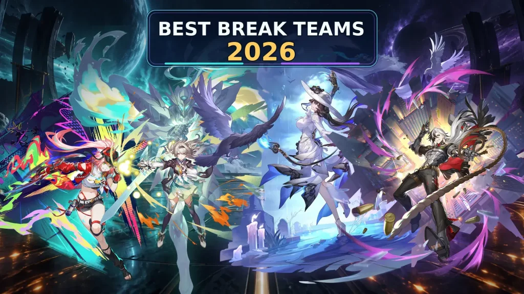 Best HSR Break team 2026 with Firefly, The Dahlia, Rappa and Boothill