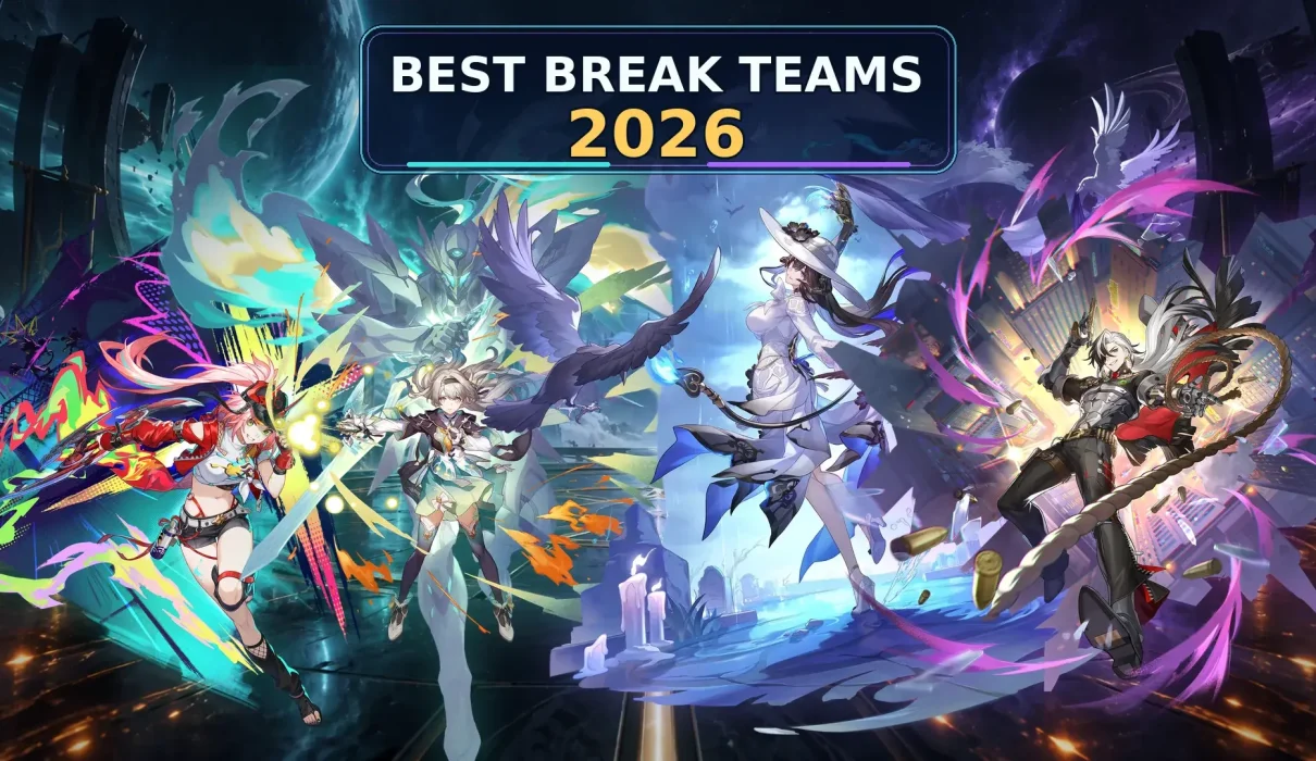 Best HSR Break team 2026 with Firefly, The Dahlia, Rappa and Boothill
